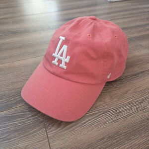 Women's 47 Brand Pink LA Dodgers Baseball Cap One Size Los Angeles Girly MLB